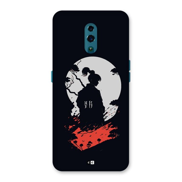 Japanese Warrior Back Case for Oppo Reno