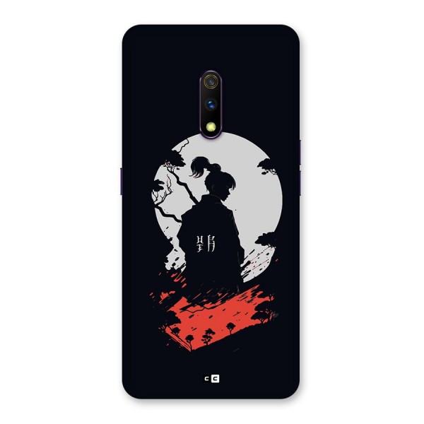 Japanese Warrior Back Case for Realme X