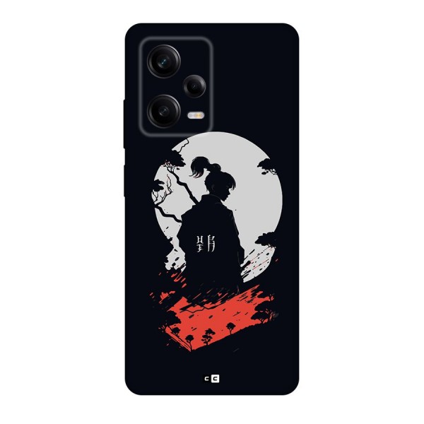 Japanese Warrior Back Case for Redmi Note 12 Pro