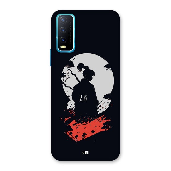 Japanese Warrior Back Case for Vivo Y12s