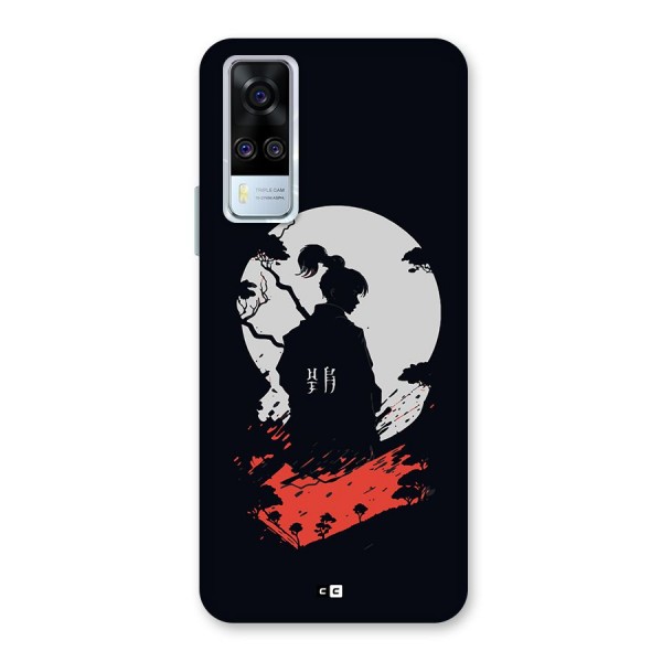 Japanese Warrior Back Case for Vivo Y51A