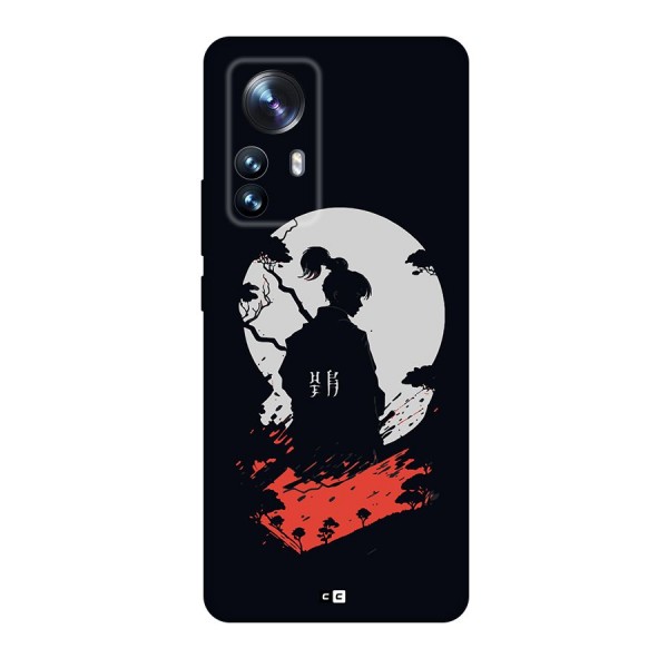 Japanese Warrior Back Case for Xiaomi 12 Pro