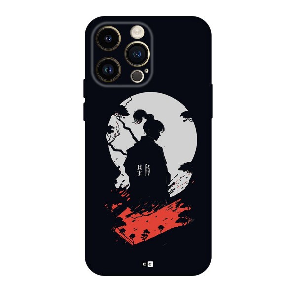 Japanese Warrior Back Case for iPhone 14 Pro Max