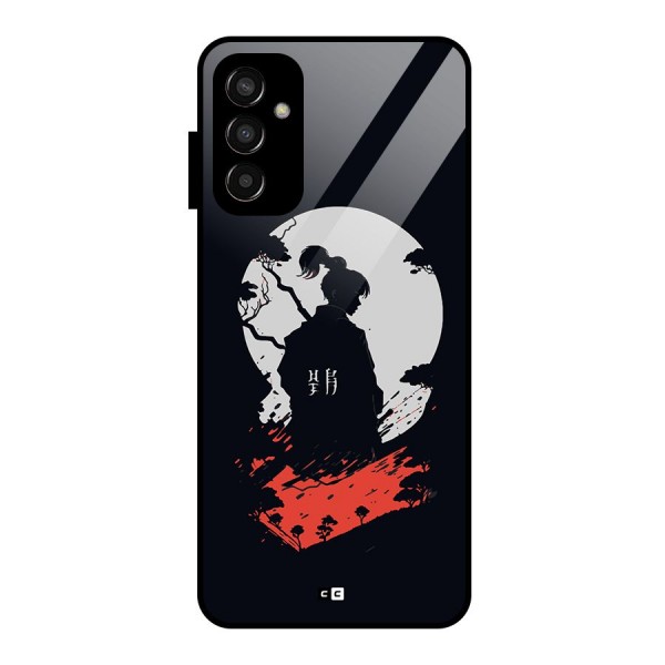 Japanese Warrior Glass Back Case for Galaxy F13