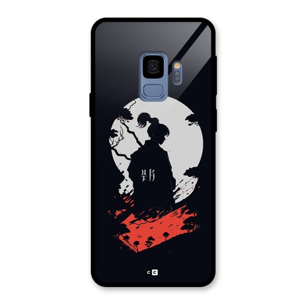 Japanese Warrior Glass Back Case for Galaxy S9