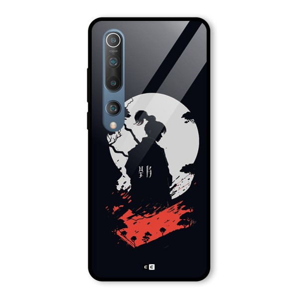 Japanese Warrior Glass Back Case for Mi 10