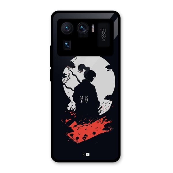 Japanese Warrior Glass Back Case for Mi 11 Ultra