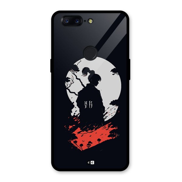 Japanese Warrior Glass Back Case for OnePlus 5T