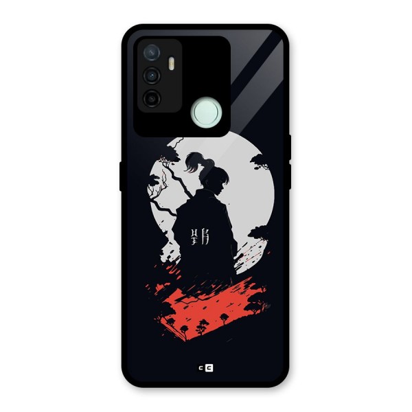 Japanese Warrior Glass Back Case for Oppo A53