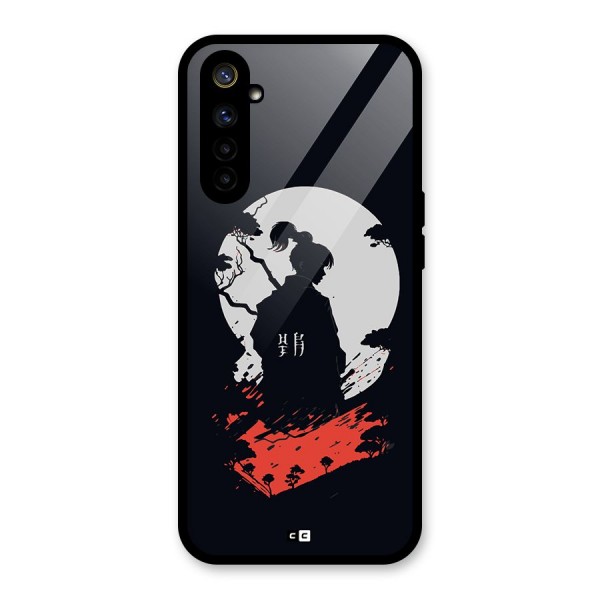 Japanese Warrior Glass Back Case for Realme 6