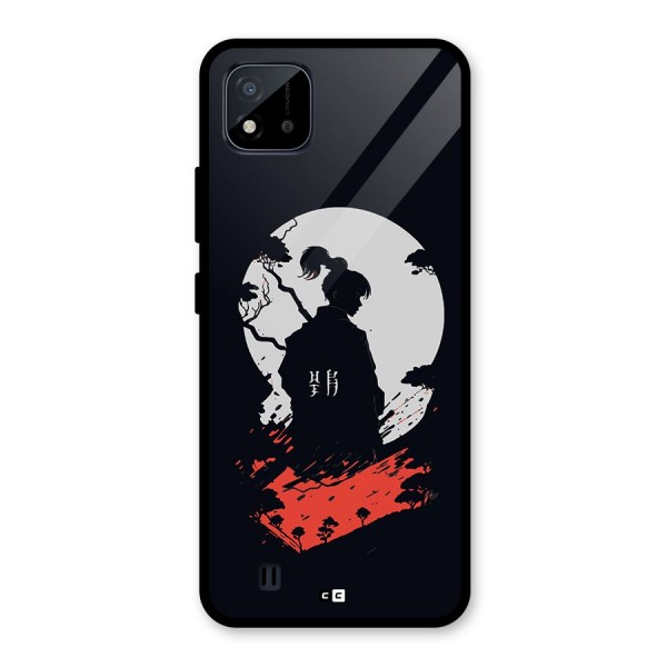 Japanese Warrior Glass Back Case for Realme C11 2021