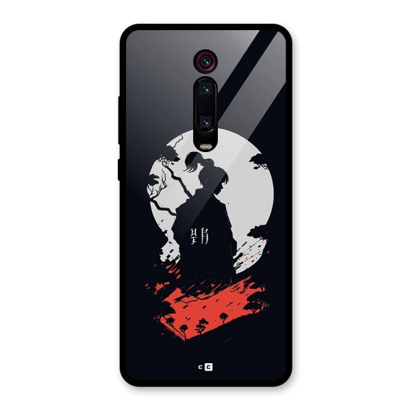 Japanese Warrior Glass Back Case for Redmi K20 Pro