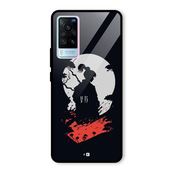 Japanese Warrior Glass Back Case for Vivo X60