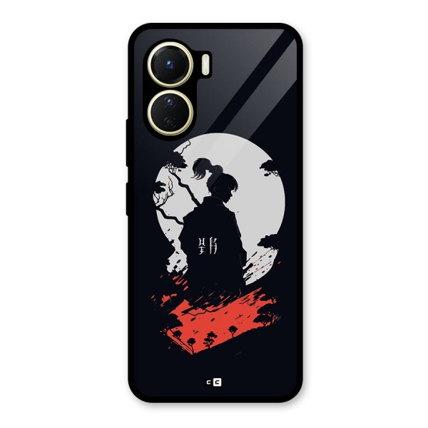 Japanese Warrior Glass Back Case for Vivo Y16