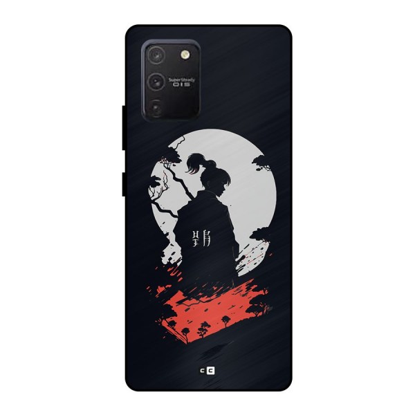 Japanese Warrior Metal Back Case for Galaxy S10 Lite