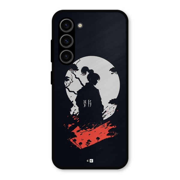 Japanese Warrior Metal Back Case for Galaxy S23