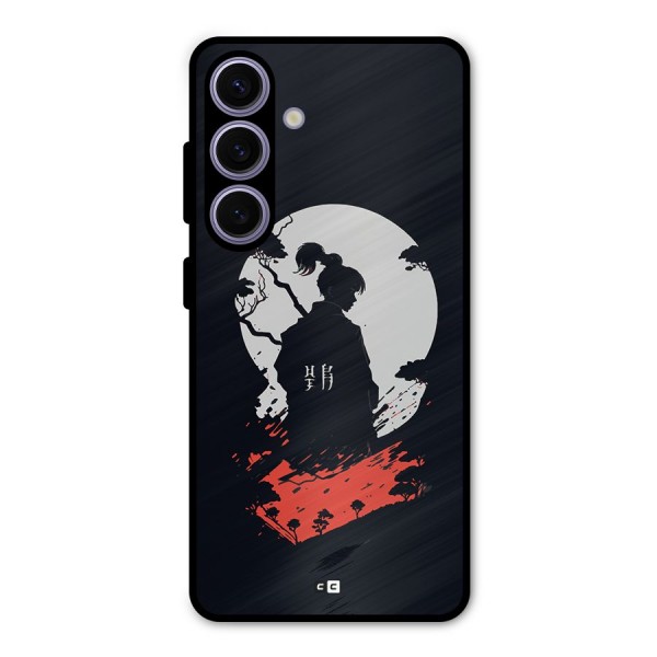 Japanese Warrior Metal Back Case for Galaxy S24