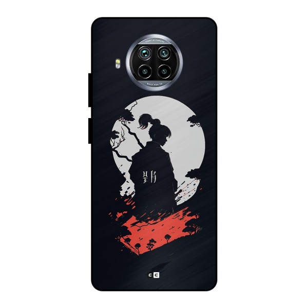 Japanese Warrior Metal Back Case for Mi 10i