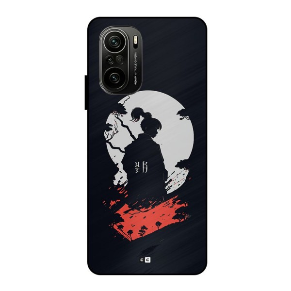 Japanese Warrior Metal Back Case for Mi 11X Pro