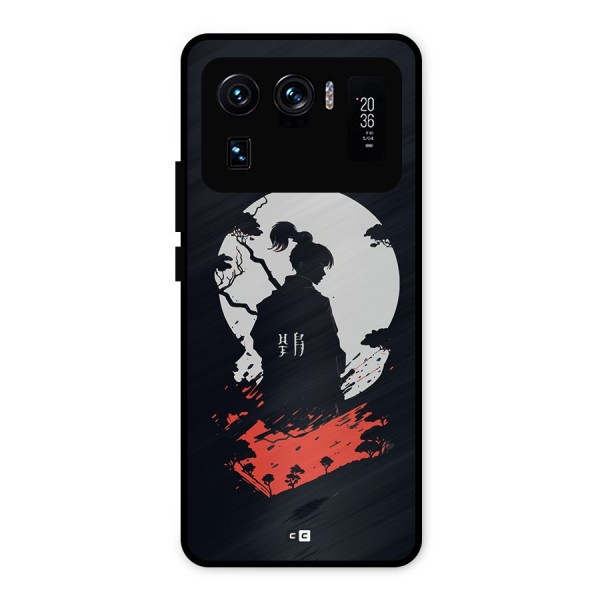 Japanese Warrior Metal Back Case for Mi 11 Ultra