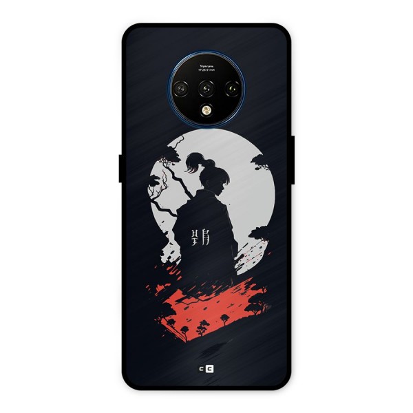 Japanese Warrior Metal Back Case for OnePlus 7T