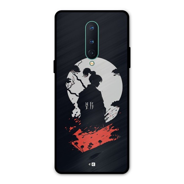 Japanese Warrior Metal Back Case for OnePlus 8