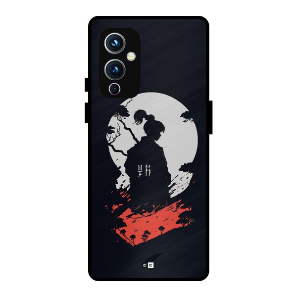 Japanese Warrior Metal Back Case for OnePlus 9