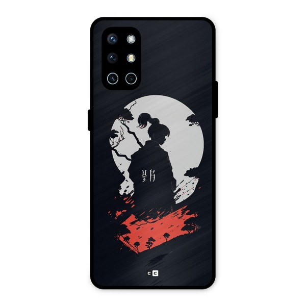 Japanese Warrior Metal Back Case for OnePlus 9R