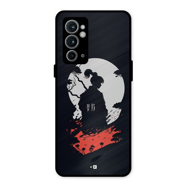 Japanese Warrior Metal Back Case for OnePlus 9RT 5G