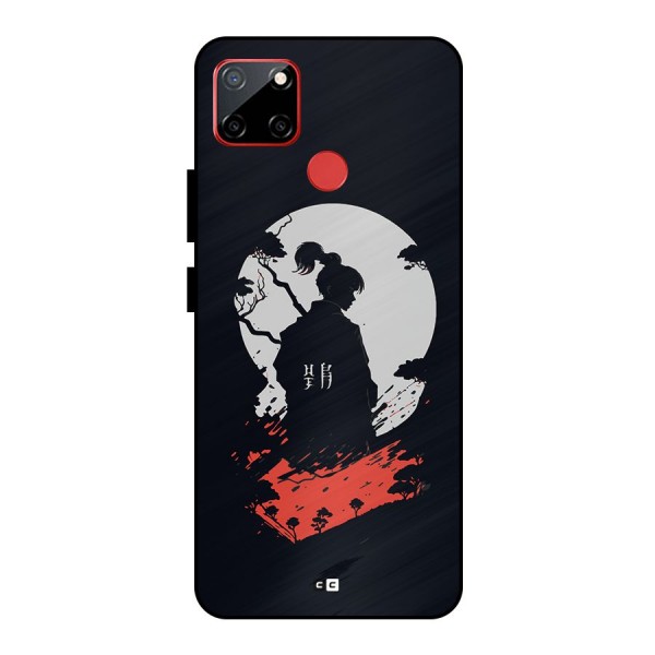 Japanese Warrior Metal Back Case for Realme C12