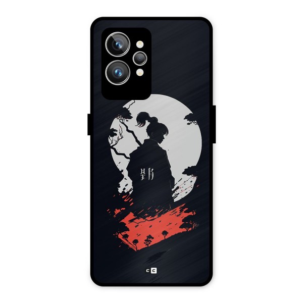 Japanese Warrior Metal Back Case for Realme GT2 Pro