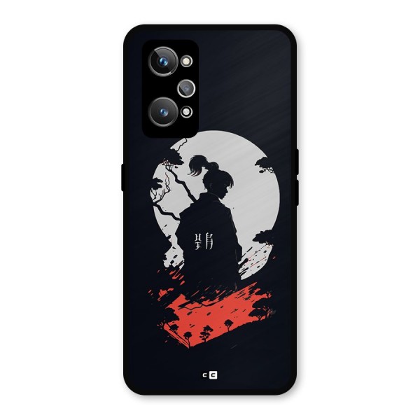 Japanese Warrior Metal Back Case for Realme GT 2