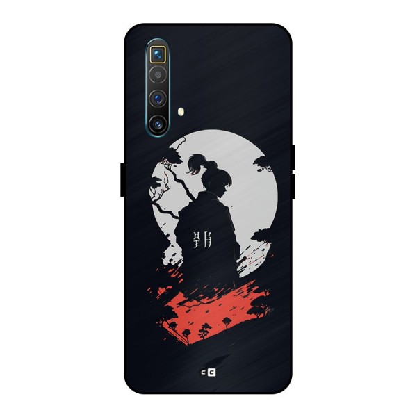 Japanese Warrior Metal Back Case for Realme X3 SuperZoom