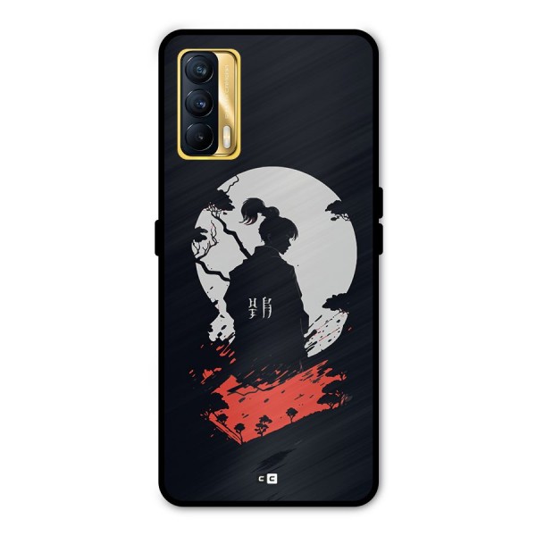 Japanese Warrior Metal Back Case for Realme X7