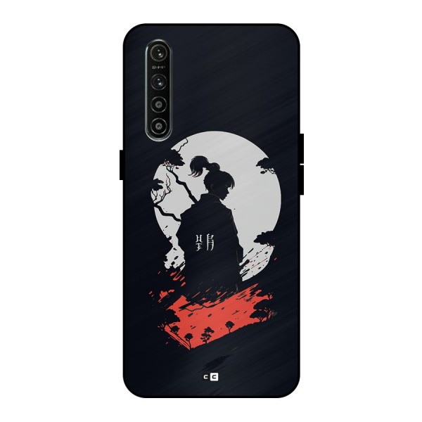 Japanese Warrior Metal Back Case for Realme XT