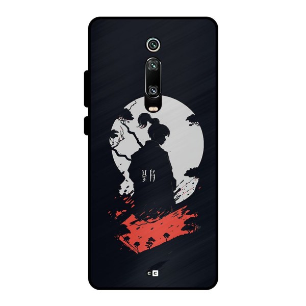 Japanese Warrior Metal Back Case for Redmi K20