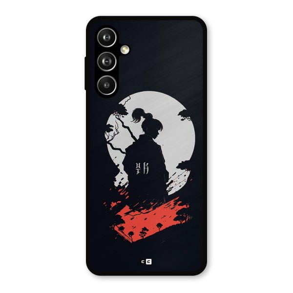 Japanese Warrior Metal Back Case for Samsung Galaxy M54