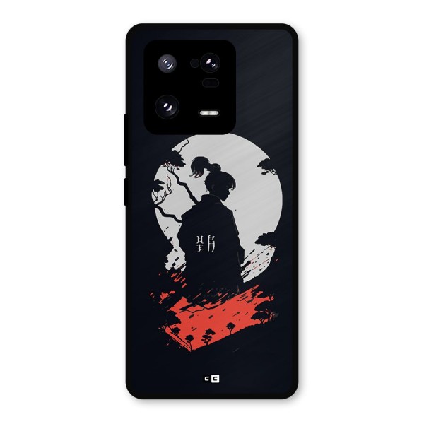 Japanese Warrior Metal Back Case for Xiaomi 13 Pro