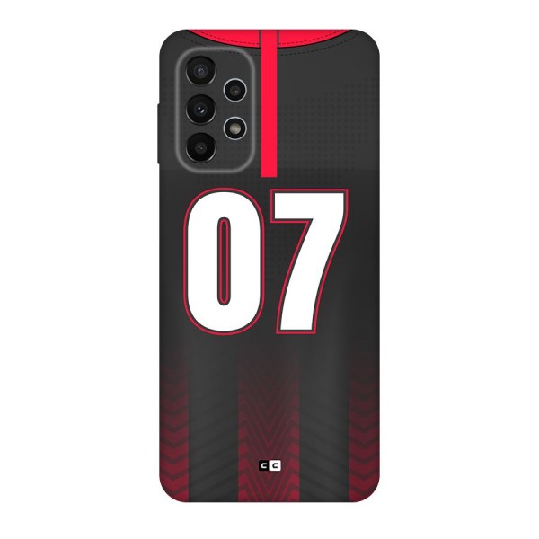 Jersy No 7 Back Case for Galaxy A23