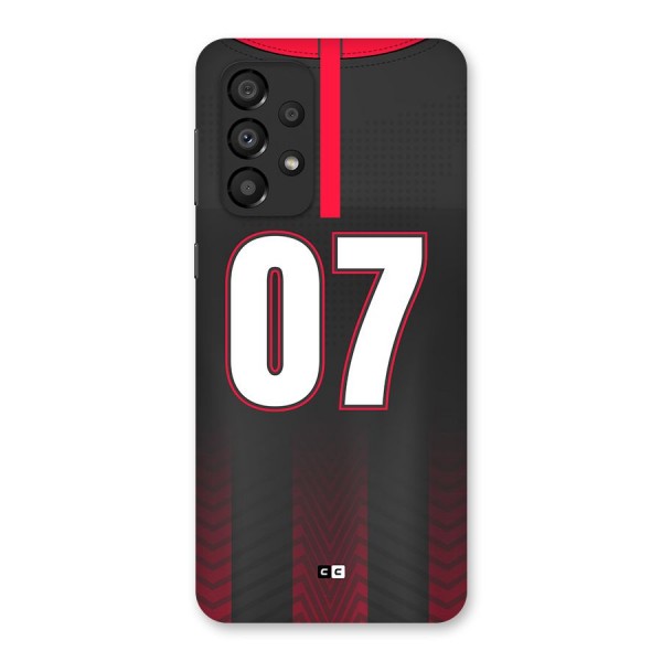 Jersy No 7 Back Case for Galaxy A33 5G