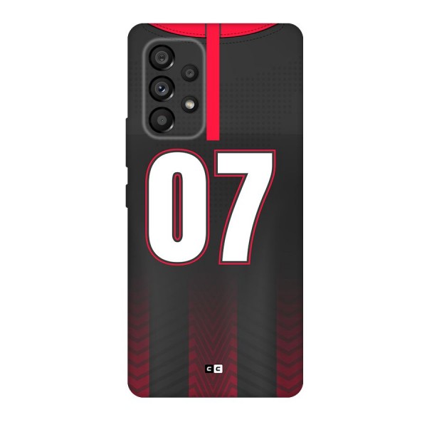 Jersy No 7 Back Case for Galaxy A53 5G