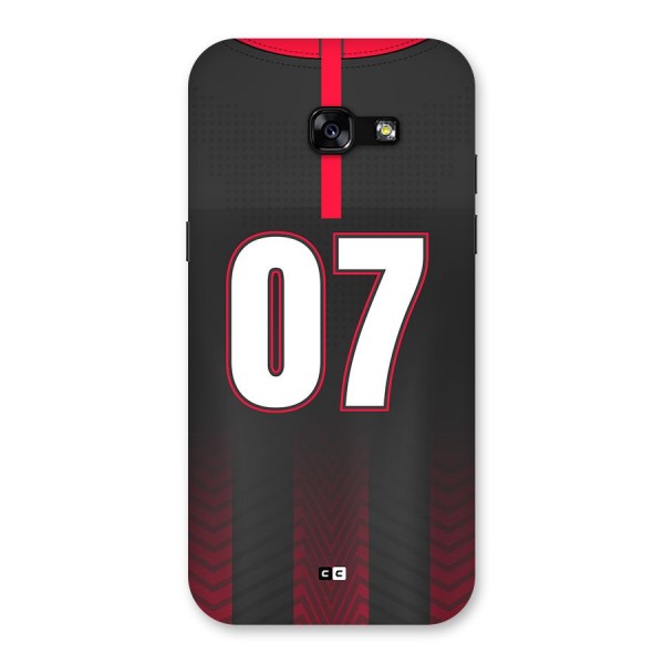 Jersy No 7 Back Case for Galaxy A5 2017