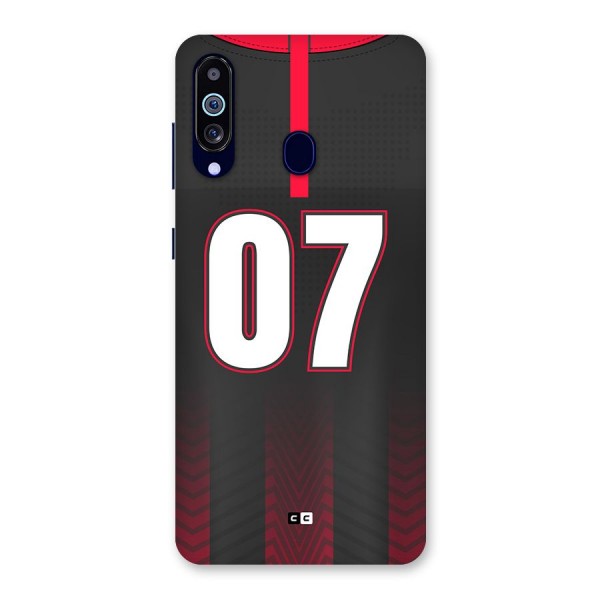 Jersy No 7 Back Case for Galaxy A60