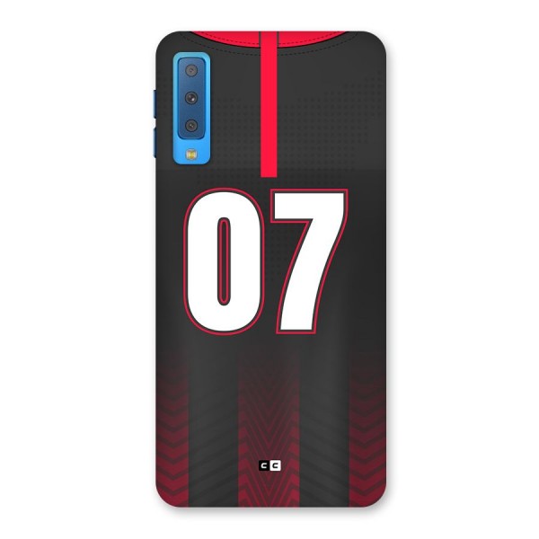 Jersy No 7 Back Case for Galaxy A7 (2018)