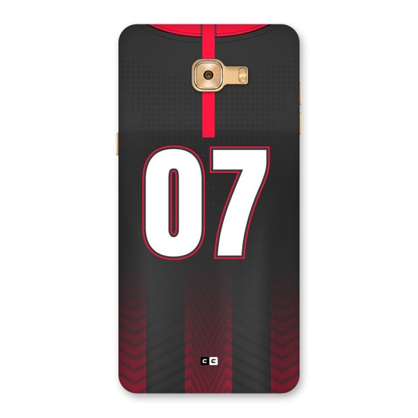 Jersy No 7 Back Case for Galaxy C9 Pro