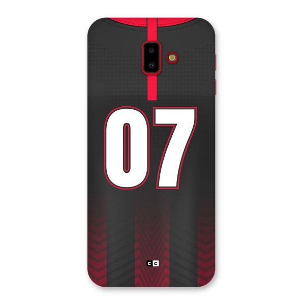 Jersy No 7 Back Case for Galaxy J6 Plus