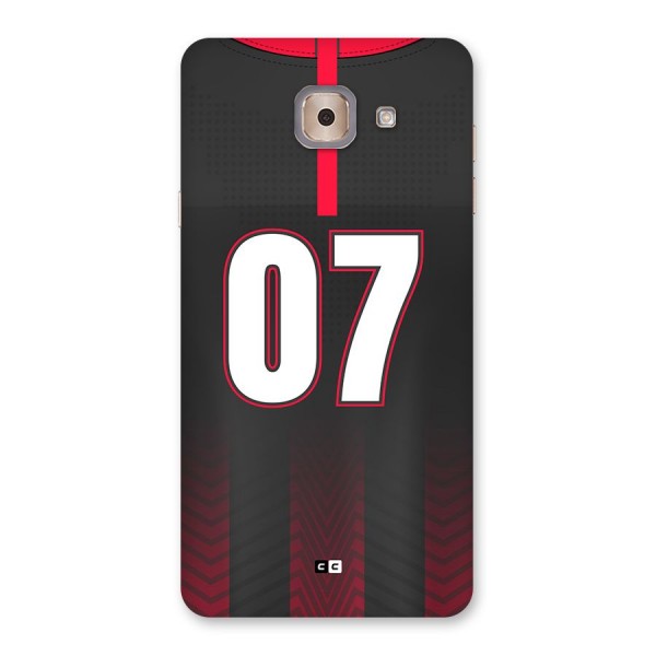 Jersy No 7 Back Case for Galaxy J7 Max