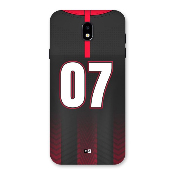 Jersy No 7 Back Case for Galaxy J7 Pro