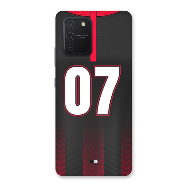 Jersy No 7 Back Case for Galaxy S10 Lite