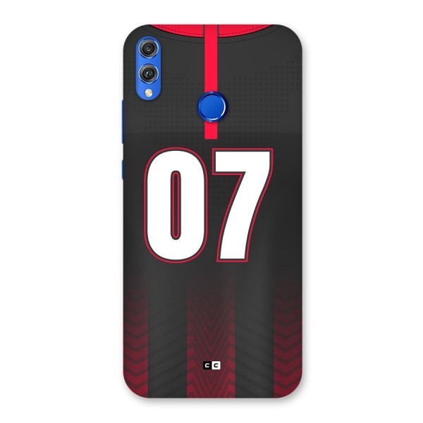 Jersy No 7 Back Case for Honor 8X
